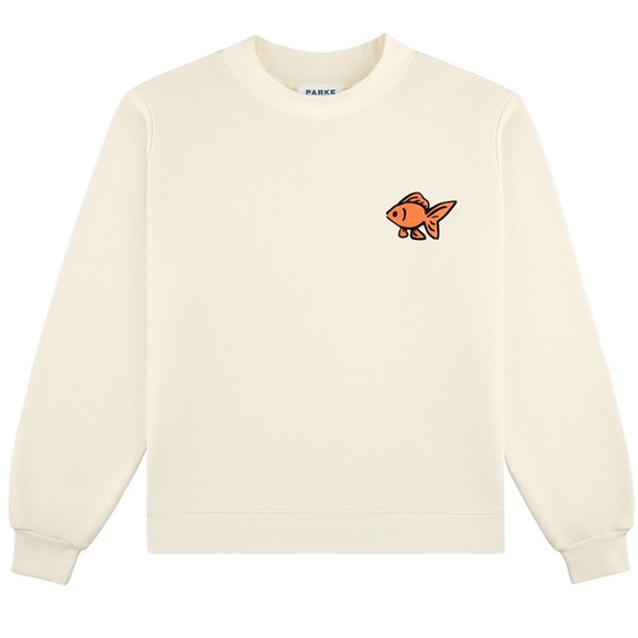 Viral PARKE Size L/XL Unisex Terry Cloth Summerland Heritage Mockneck Pullover - Picture 7 of 7